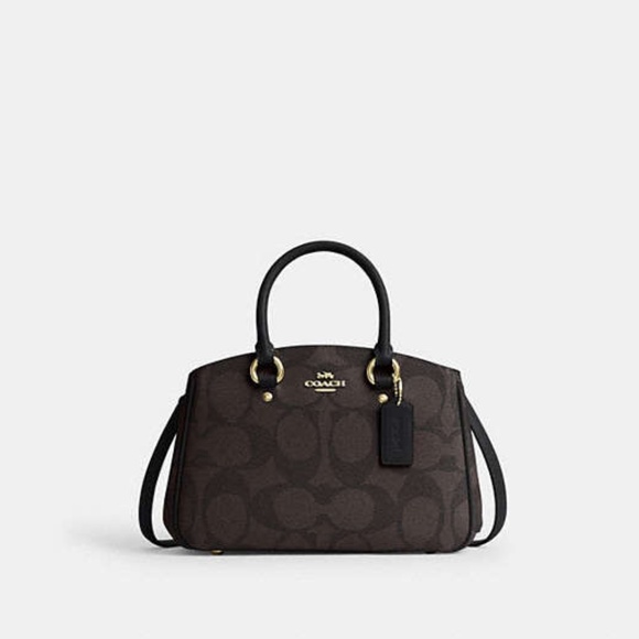 Savannah Small Carryall Bag In Signature Canvas - used twice!!! - Picture 1 of 10